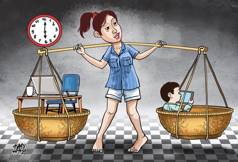 Muốn giúp con, cha mẹ cần dưỡng khí - Ảnh 1. Muốn giúp con, cha mẹ cần dưỡng khí - Ảnh 1.