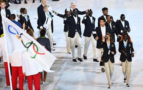 Hai đoàn thể thao đặc biệt ở Olympic Tokyo - Ảnh 1. Hai đoàn thể thao đặc biệt ở Olympic Tokyo - Ảnh 1.