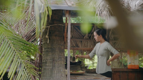 Khói Lam Chiều Mỹ Duyên luộc rau củ chấm kho quẹt, rất bắt cơm - Ảnh 1. Khói Lam Chiều Mỹ Duyên luộc rau củ chấm kho quẹt, rất bắt cơm - Ảnh 1.