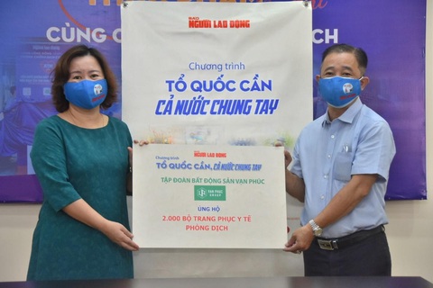 Van Phuc Group ủng hộ 5 tỉ đồng Quỹ vắc xin COVID-19 - Ảnh 4. Van Phuc Group ủng hộ 5 tỉ đồng Quỹ vắc xin COVID-19 - Ảnh 4.