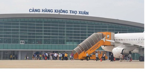 Thanh Hóa đề nghị dừng tất cả chuyến bay chở khách đi và đến sân bay Thọ Xuân - Ảnh 1. Thanh Hóa đề nghị dừng tất cả chuyến bay chở khách đi và đến sân bay Thọ Xuân - Ảnh 1.