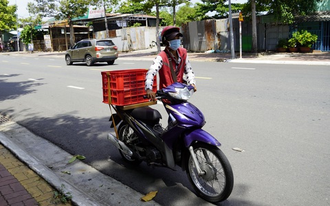Bà Rịa - Vũng Tàu xét nghiệm COVID-19 miễn phí cho toàn bộ shipper và tài xế luồng xanh - Ảnh 1. Bà Rịa - Vũng Tàu xét nghiệm COVID-19 miễn phí cho toàn bộ shipper và tài xế luồng xanh - Ảnh 1.