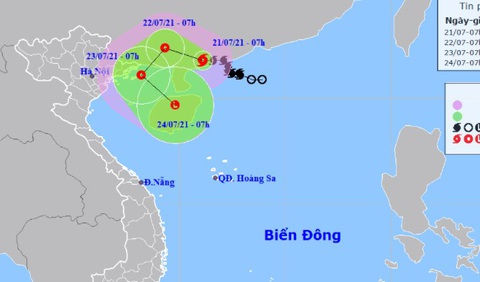Bão số 3 khả năng đổi hướng vào vịnh Bắc Bộ, hai miền Bắc - Nam mưa lớn - Ảnh 1. Bão số 3 khả năng đổi hướng vào vịnh Bắc Bộ, hai miền Bắc - Nam mưa lớn - Ảnh 1.