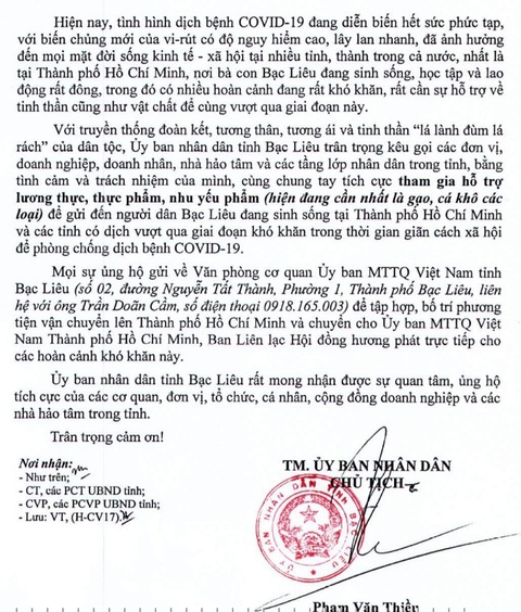 Miền Tây kêu gọi góp lương thực, thực phẩm hỗ trợ đồng bào ở TP.HCM - Ảnh 2. Miền Tây kêu gọi góp lương thực, thực phẩm hỗ trợ đồng bào ở TP.HCM - Ảnh 2.