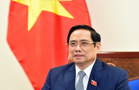 Thủ tướng đề nghị Hàn Quốc tiếp tục hỗ trợ Việt Nam nhận vắc xin qua COVAX - Ảnh 1. Thủ tướng đề nghị Hàn Quốc tiếp tục hỗ trợ Việt Nam nhận vắc xin qua COVAX - Ảnh 1.