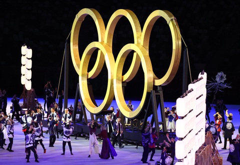 Đài lửa đã được thắp sáng, Olympic 2020 chính thức khai mạc - Ảnh 34. Đài lửa đã được thắp sáng, Olympic 2020 chính thức khai mạc - Ảnh 34.