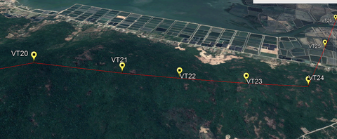 EVNNPT triển khai dự án Đường dây 500kV Vân Phong - Vĩnh Tân - Ảnh 2. EVNNPT triển khai dự án Đường dây 500kV Vân Phong - Vĩnh Tân - Ảnh 2.