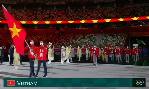 Đài lửa đã được thắp sáng, Olympic 2020 chính thức khai mạc - Ảnh 21. Đài lửa đã được thắp sáng, Olympic 2020 chính thức khai mạc - Ảnh 21.