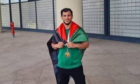 VĐV judo Algeria bị đình chỉ thi đấu vì tẩy chay Israel - Ảnh 1. VĐV judo Algeria bị đình chỉ thi đấu vì tẩy chay Israel - Ảnh 1.