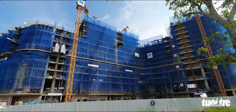 Loạt công trình trong dự án tỉ đô tại Hải Phòng xây dựng khi chưa được cấp phép - Ảnh 2. Loạt công trình trong dự án tỉ đô tại Hải Phòng xây dựng khi chưa được cấp phép - Ảnh 2.