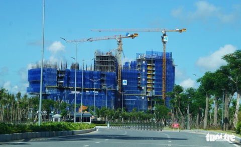 Loạt công trình trong dự án tỉ đô tại Hải Phòng xây dựng khi chưa được cấp phép - Ảnh 1. Loạt công trình trong dự án tỉ đô tại Hải Phòng xây dựng khi chưa được cấp phép - Ảnh 1.