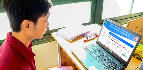 Trường ĐH Sư phạm Kỹ thuật Vĩnh Long Nhập học và học… tại nhà, điểm sáng an toàn phòng chống dịch - Ảnh 2. Trường ĐH Sư phạm Kỹ thuật Vĩnh Long Nhập học và học… tại nhà, điểm sáng an toàn phòng chống dịch - Ảnh 2.