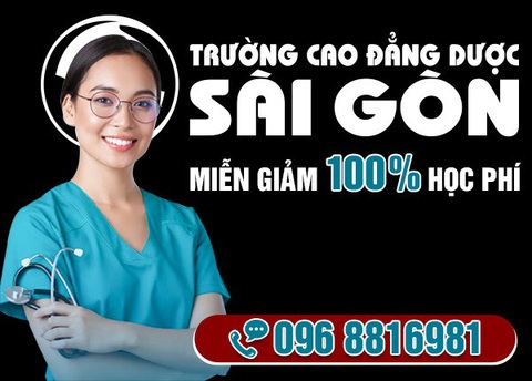 Trường Cao đẳng Dược Sài Gòn miễn 100% học phí tân sinh viên năm 2021 - Ảnh 1. Trường Cao đẳng Dược Sài Gòn miễn 100% học phí tân sinh viên năm 2021 - Ảnh 1.