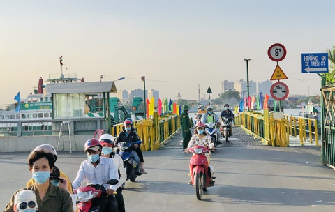 TP.HCM dừng hoạt động bến phà Cần Giờ - Cần Giuộc từ ngày 30-7 - Ảnh 1. TP.HCM dừng hoạt động bến phà Cần Giờ - Cần Giuộc từ ngày 30-7 - Ảnh 1.