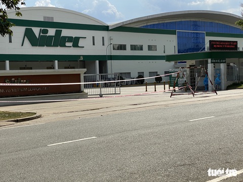 Công ty Nidec Sankyo dừng sản xuất sau khi phát hiện 91 ca nghi mắc COVID-19 - Ảnh 1. Công ty Nidec Sankyo dừng sản xuất sau khi phát hiện 91 ca nghi mắc COVID-19 - Ảnh 1.