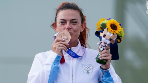Quốc gia chỉ có 33.600 người đã giành được huy chương Olympic đầu tiên trong lịch sử - Ảnh 1. Quốc gia chỉ có 33.600 người đã giành được huy chương Olympic đầu tiên trong lịch sử - Ảnh 1.