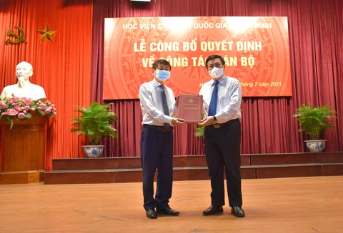 Học viện Báo chí và tuyên truyền có giám đốc mới - Ảnh 1. Học viện Báo chí và tuyên truyền có giám đốc mới - Ảnh 1.