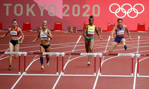 Quách Thị Lan vào bán kết 400m rào nữ tại Olympic 2020 - Ảnh 3. Quách Thị Lan vào bán kết 400m rào nữ tại Olympic 2020 - Ảnh 3.
