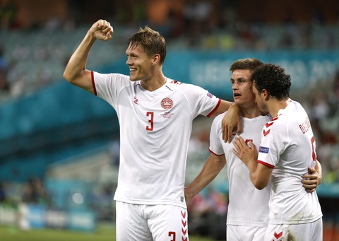 Thắng CH Czech 2-1, Đan Mạch vào bán kết Euro 2020 - Ảnh 1. Thắng CH Czech 2-1, Đan Mạch vào bán kết Euro 2020 - Ảnh 1.