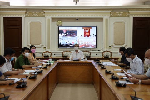 TP.HCM sẽ thành lập Trung tâm điều hành xét nghiệm COVID-19 - Ảnh 1. TP.HCM sẽ thành lập Trung tâm điều hành xét nghiệm COVID-19 - Ảnh 1.