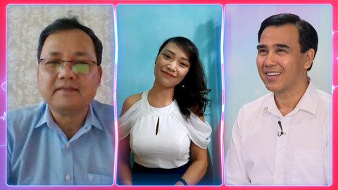 Quyền Linh mai mối online, Trung Anh và Chiều Xuân có nhiều phân đoạn tình cảm trong phim mới - Ảnh 2. Quyền Linh mai mối online, Trung Anh và Chiều Xuân có nhiều phân đoạn tình cảm trong phim mới - Ảnh 2.