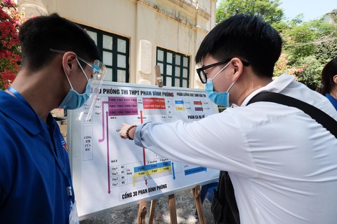 Trên 1 triệu thí sinh cả nước làm thủ tục dự thi tốt nghiệp THPT - Ảnh 30. Trên 1 triệu thí sinh cả nước làm thủ tục dự thi tốt nghiệp THPT - Ảnh 30.