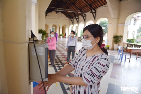 Các điểm thi sẵn sàng đón thí sinh thi tốt nghiệp THPT - Ảnh 2. Các điểm thi sẵn sàng đón thí sinh thi tốt nghiệp THPT - Ảnh 2.