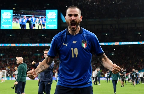 Trung vệ Bonucci: ‘Chúng tôi may vì… đá hỏng phạt đền trước’ - Ảnh 1. Trung vệ Bonucci: ‘Chúng tôi may vì… đá hỏng phạt đền trước’ - Ảnh 1.