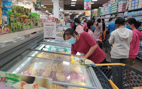 Hàng cung ứng tăng 2-5 lần, nguồn cung thực phẩm ở TP.HCM dồi dào - Ảnh 1. Hàng cung ứng tăng 2-5 lần, nguồn cung thực phẩm ở TP.HCM dồi dào - Ảnh 1.