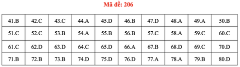 Đề và bài giải môn hóa thi tốt nghiệp THPT 2021 - Ảnh 11. Đề và bài giải môn hóa thi tốt nghiệp THPT 2021 - Ảnh 11.