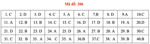 Đề và bài giải môn vật lý thi tốt nghiệp THPT 2021 - Ảnh 11. Đề và bài giải môn vật lý thi tốt nghiệp THPT 2021 - Ảnh 11.