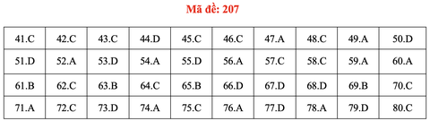 Đề và bài giải môn hóa thi tốt nghiệp THPT 2021 - Ảnh 12. Đề và bài giải môn hóa thi tốt nghiệp THPT 2021 - Ảnh 12.