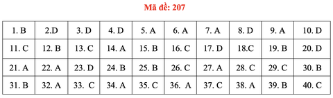 Đề và bài giải môn vật lý thi tốt nghiệp THPT 2021 - Ảnh 12. Đề và bài giải môn vật lý thi tốt nghiệp THPT 2021 - Ảnh 12.