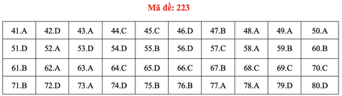 Đề và bài giải môn hóa thi tốt nghiệp THPT 2021 - Ảnh 28.