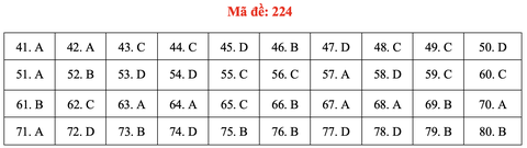 Đề và bài giải môn hóa thi tốt nghiệp THPT 2021 - Ảnh 29.
