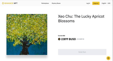 Họa sĩ nhí Xèo Chu đấu giá tranh được gần 23.000 USD từ sàn giao dịch NFT - Ảnh 2. Họa sĩ nhí Xèo Chu đấu giá tranh được gần 23.000 USD từ sàn giao dịch NFT - Ảnh 2.