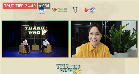 Bác sĩ, nghệ sĩ livestream chia sẻ với công chúng qua chương trình Thành phố 18h - Ảnh 2. Bác sĩ, nghệ sĩ livestream chia sẻ với công chúng qua chương trình Thành phố 18h - Ảnh 2.