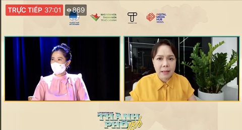Bác sĩ, nghệ sĩ livestream chia sẻ với công chúng qua chương trình Thành phố 18h - Ảnh 4. Bác sĩ, nghệ sĩ livestream chia sẻ với công chúng qua chương trình Thành phố 18h - Ảnh 4.