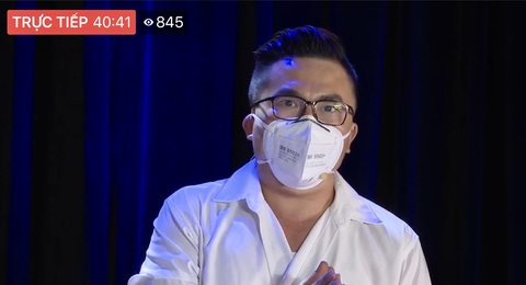 Bác sĩ, nghệ sĩ livestream chia sẻ với công chúng qua chương trình Thành phố 18h - Ảnh 3. Bác sĩ, nghệ sĩ livestream chia sẻ với công chúng qua chương trình Thành phố 18h - Ảnh 3.