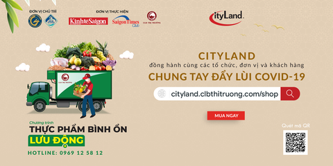 CityLand đồng hành cùng chương trình Thực phẩm bình ổn lưu động tại TP.HCM - Ảnh 1. CityLand đồng hành cùng chương trình Thực phẩm bình ổn lưu động tại TP.HCM - Ảnh 1.