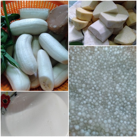 Chè chuối khoai lang mót tủ lạnh, góc bếp và xin cô hàng xóm - Ảnh 2. Chè chuối khoai lang mót tủ lạnh, góc bếp và xin cô hàng xóm - Ảnh 2.