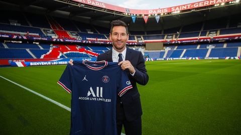 Messi tuyên bố sau khi gia nhập PSG: CLB phù hợp với tham vọng của tôi - Ảnh 1. Messi tuyên bố sau khi gia nhập PSG: CLB phù hợp với tham vọng của tôi - Ảnh 1.