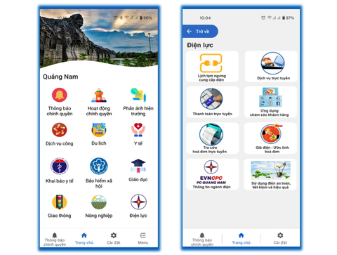 Triển khai chuyên mục Điện lực trên ứng dụng Smart Quảng Nam - Ảnh 1. Triển khai chuyên mục Điện lực trên ứng dụng Smart Quảng Nam - Ảnh 1.