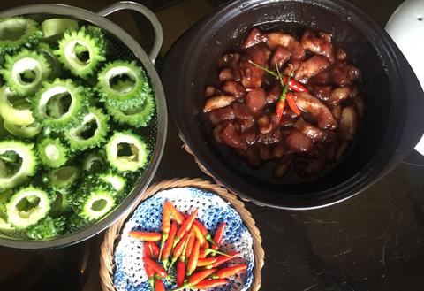 Về quê an dưỡng, hạnh phúc những bữa cơm rau trái vườn nhà - Ảnh 6. Về quê an dưỡng, hạnh phúc những bữa cơm rau trái vườn nhà - Ảnh 6.