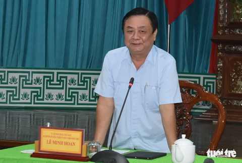 Bộ trưởng Lê Minh Hoan: Giá lúa nhích lên, bộ đang theo sát tình hình - Ảnh 2. Bộ trưởng Lê Minh Hoan: Giá lúa nhích lên, bộ đang theo sát tình hình - Ảnh 2.