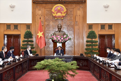 Thủ tướng Phạm Minh Chính đề nghị Nhật tiếp tục hỗ trợ, nhượng lại vắc xin cho Việt Nam - Ảnh 2. Thủ tướng Phạm Minh Chính đề nghị Nhật tiếp tục hỗ trợ, nhượng lại vắc xin cho Việt Nam - Ảnh 2.