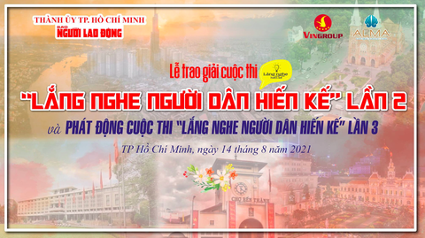 Báo Người Lao Động vinh danh 6 ý tưởng đoạt giải cuộc thi Lắng nghe người dân hiến kế lần 2 - Ảnh 1. Báo Người Lao Động vinh danh 6 ý tưởng đoạt giải cuộc thi Lắng nghe người dân hiến kế lần 2 - Ảnh 1.