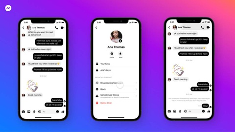 Facebook Messenger thêm mã hóa đầu cuối cho đàm thoại và video - Ảnh 1. Facebook Messenger thêm mã hóa đầu cuối cho đàm thoại và video - Ảnh 1.