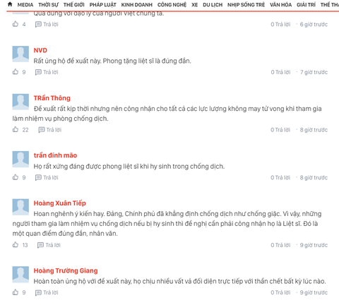 Đề nghị phong liệt sĩ với cán bộ y tế tử vong khi chống dịch: Cục Người có công nói gì? - Ảnh 2. Đề nghị phong liệt sĩ với cán bộ y tế tử vong khi chống dịch: Cục Người có công nói gì? - Ảnh 2.