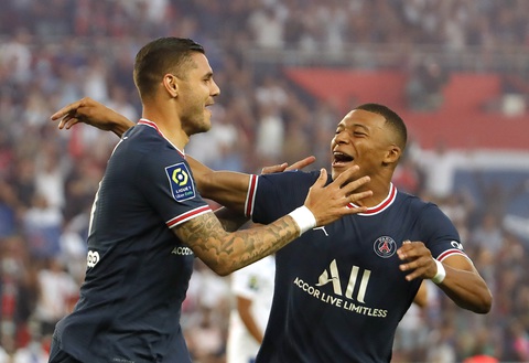 Messi không đá, Mbappe tỏa sáng đưa PSG lên đầu bảng - Ảnh 3. Messi không đá, Mbappe tỏa sáng đưa PSG lên đầu bảng - Ảnh 3.
